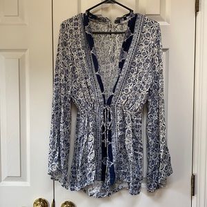 Long sleeve romper